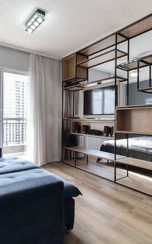 Apartamento para alugar com 33m², 1 quarto e 1 vaga Apartamento para alugar com 33m², 1 quarto e 1 vagaSala
