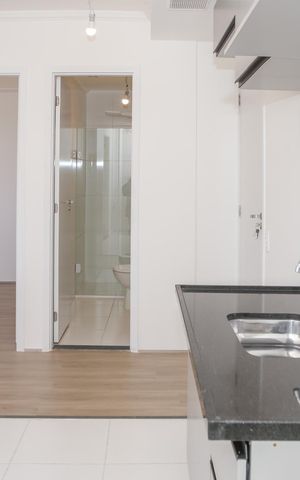 Apartamento para alugar com 33m², 2 quartos e sem vaga Apartamento para alugar com 33m², 2 quartos e sem vagaCozinha e Área de Serviço