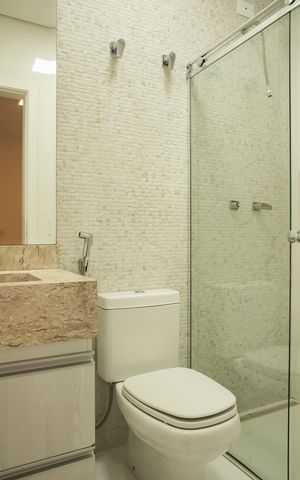 Casa à venda com 150m², 3 quartos e 4 vagasBanheiro da Suíte 2