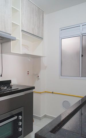 Apartamento à venda com 48m², 2 quartos e 1 vagaCozinha