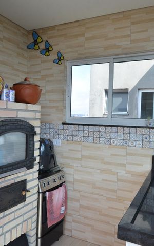 Apartamento à venda com 100m², 2 quartos e 2 vagasÁrea gourmet