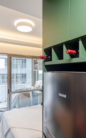 Studio à venda com 25m², 1 quarto e sem vagaCozinha