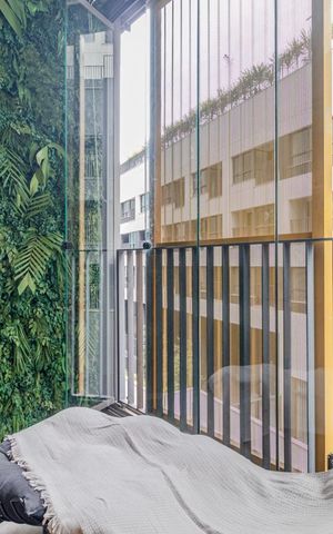 Studio à venda com 25m², 1 quarto e sem vagaVaranda