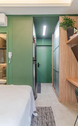 Studio à venda com 25m², 1 quarto e sem vagaStudio