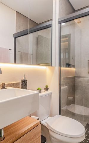 Studio à venda com 25m², 1 quarto e sem vagaBanheiro