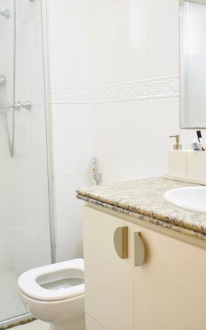 Apartamento para alugar com 105m², 3 quartos e 3 vagas Apartamento para alugar com 105m², 3 quartos e 3 vagasBanheiro Social