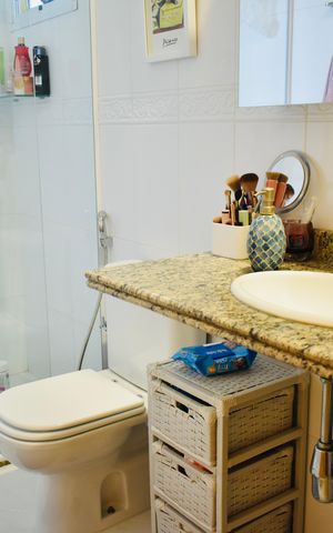 Apartamento para alugar com 105m², 3 quartos e 3 vagas Apartamento para alugar com 105m², 3 quartos e 3 vagasBanheiro da Suíte