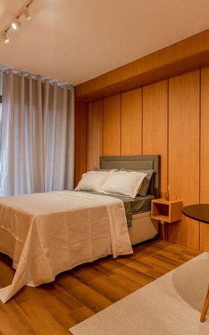Studio à venda com 25m², 1 quarto e sem vagaStudio