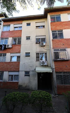 Apartamento à venda com 59m², 2 quartos e sem vagaFachada do bloco