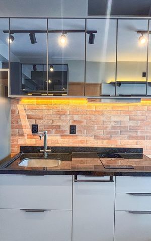 Apartamento à venda com 30m², 1 quarto e sem vaga Apartamento à venda com 30m², 1 quarto e sem vagaCozinha
