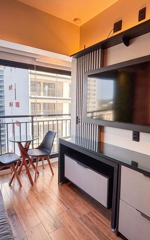 Apartamento à venda com 30m², 1 quarto e sem vaga Apartamento à venda com 30m², 1 quarto e sem vagaSala