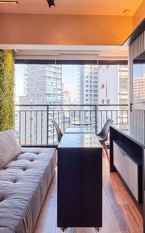 Apartamento à venda com 30m², 1 quarto e sem vaga Apartamento à venda com 30m², 1 quarto e sem vagaSala