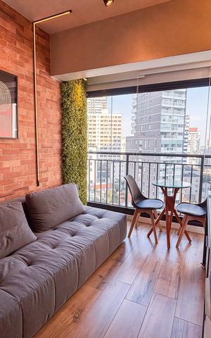 Apartamento à venda com 30m², 1 quarto e sem vaga Apartamento à venda com 30m², 1 quarto e sem vagaSala