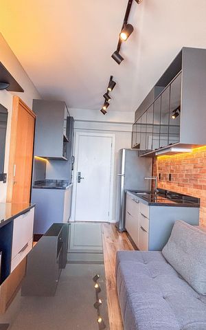 Apartamento à venda com 30m², 1 quarto e sem vaga Apartamento à venda com 30m², 1 quarto e sem vagaSala