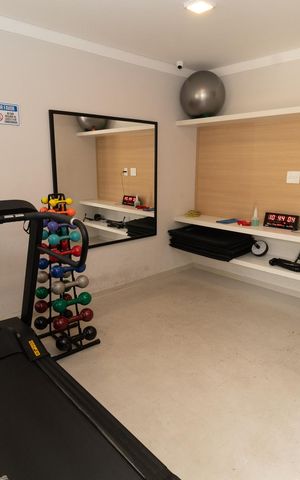 Apartamento para alugar com 27m², 1 quarto e sem vagaÁrea comum - Academia