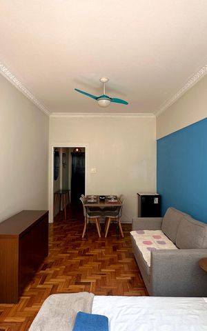 Studio para alugar com 35m², 1 quarto e sem vaga Studio para alugar com 35m², 1 quarto e sem vagaSala/Quarto