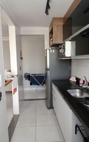 Apartamento à venda com 45m², 2 quartos e 1 vagaCozinha