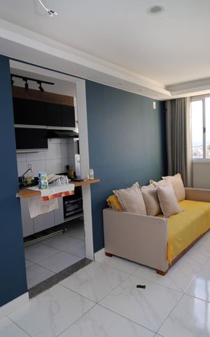 Apartamento à venda com 45m², 2 quartos e 1 vagaSala
