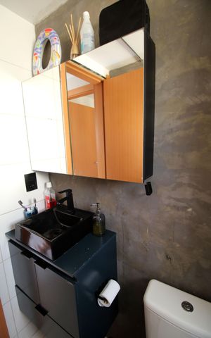 Apartamento à venda com 45m², 2 quartos e 1 vagaBanheiro