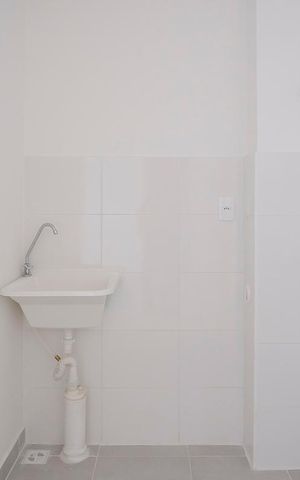 Apartamento à venda com 36m², 2 quartos e 1 vagaCozinha e área de serviço