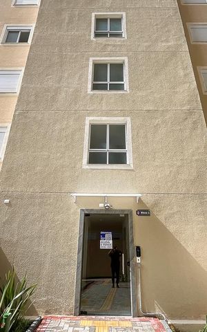 Apartamento à venda com 36m², 2 quartos e 1 vagaFachada + plaquinha