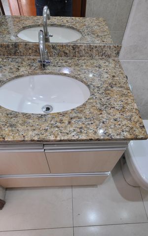 Casa de condomínio para alugar com 123m², 3 quartos e 2 vagasBanheiro da Suíte 1