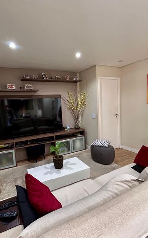 Apartamento à venda com 86m², 2 quartos e 2 vagas Apartamento à venda com 86m², 2 quartos e 2 vagasSala