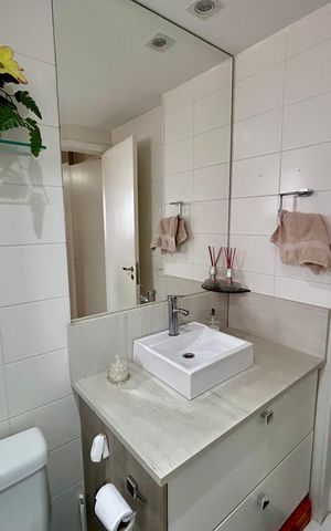 Apartamento à venda com 86m², 2 quartos e 2 vagas Apartamento à venda com 86m², 2 quartos e 2 vagasBanheiro da Suíte 2