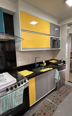Apartamento à venda com 86m², 2 quartos e 2 vagas Apartamento à venda com 86m², 2 quartos e 2 vagasCozinha