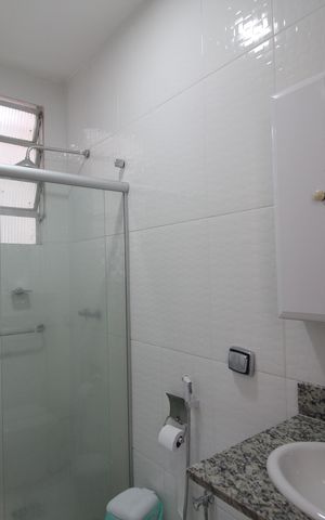 Apartamento à venda com 58m², 2 quartos e 1 vagaBanheiro Social