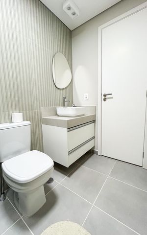 Apartamento para alugar com 49m², 2 quartos e 1 vaga Apartamento para alugar com 49m², 2 quartos e 1 vagaBanheiro Social
