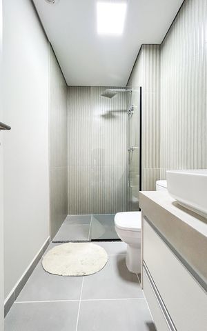 Apartamento para alugar com 49m², 2 quartos e 1 vaga Apartamento para alugar com 49m², 2 quartos e 1 vagaBanheiro Social