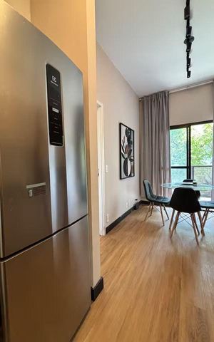 Studio à venda com 32m², 1 quarto e sem vaga