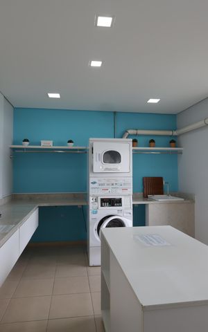 Apartamento à venda com 62m², 2 quartos e 1 vagaLavanderia