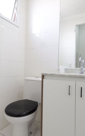 Apartamento à venda com 62m², 2 quartos e 1 vagaBanheiro da Suíte