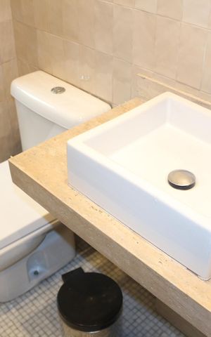 Apartamento à venda com 97m², 3 quartos e 2 vagasBanheiro Social