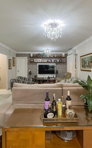 Apartamento à venda com 146m², 3 quartos e 2 vagas Apartamento à venda com 146m², 3 quartos e 2 vagasSala
