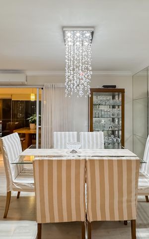 Apartamento à venda com 146m², 3 quartos e 2 vagas Apartamento à venda com 146m², 3 quartos e 2 vagasSala