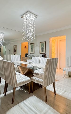 Apartamento à venda com 146m², 3 quartos e 2 vagas Apartamento à venda com 146m², 3 quartos e 2 vagasSala