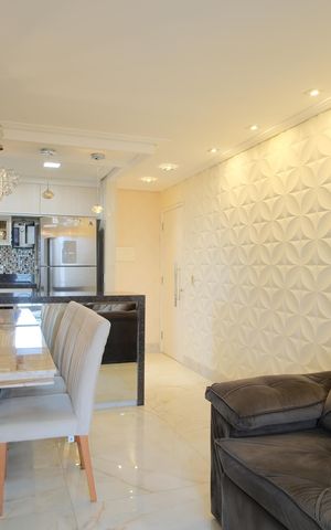 Apartamento para alugar com 73m², 3 quartos e 2 vagasSala