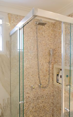 Apartamento para alugar com 73m², 3 quartos e 2 vagasBanheiro da Suíte