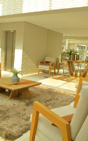 Apartamento à venda com 130m², 3 quartos e 2 vagasHall de entrada - Condomínio