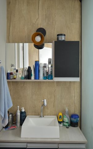 Apartamento à venda com 88m², 2 quartos e 1 vagaBanheiro Social