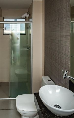 Apartamento para alugar com 78m², 3 quartos e 1 vagaBanheiro Social