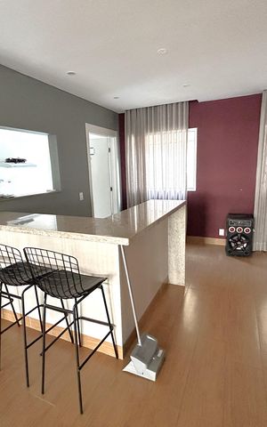 Apartamento para alugar com 45m², 2 quartos e 1 vagaÁrea comum - Salão de festas