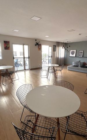 Apartamento para alugar com 45m², 2 quartos e 1 vagaÁrea comum - Salão de festas
