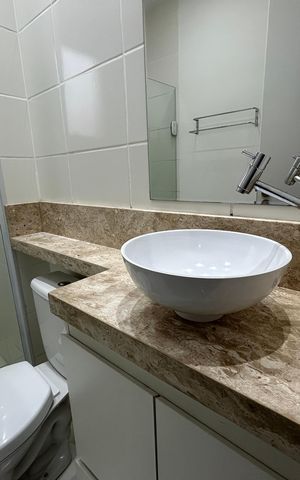 Apartamento para alugar com 45m², 2 quartos e 1 vagaBanheiro