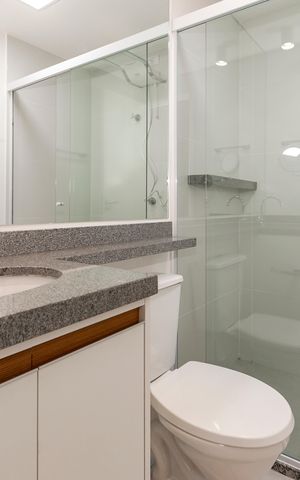 Studio à venda com 26m², 1 quarto e sem vaga Studio à venda com 26m², 1 quarto e sem vagaBanheiro