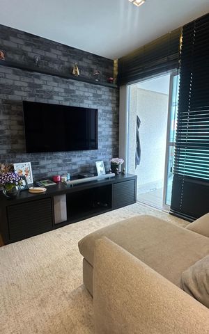 Apartamento à venda com 78m², 2 quartos e 2 vagas Apartamento à venda com 78m², 2 quartos e 2 vagasSala