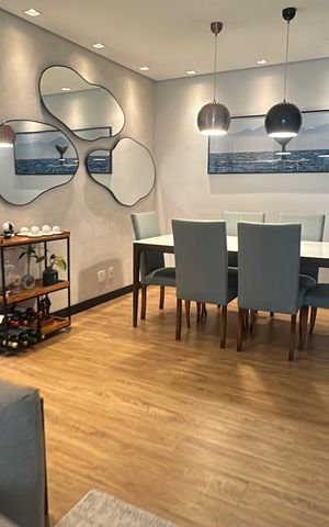 Apartamento à venda com 78m², 2 quartos e 2 vagas Apartamento à venda com 78m², 2 quartos e 2 vagasSala